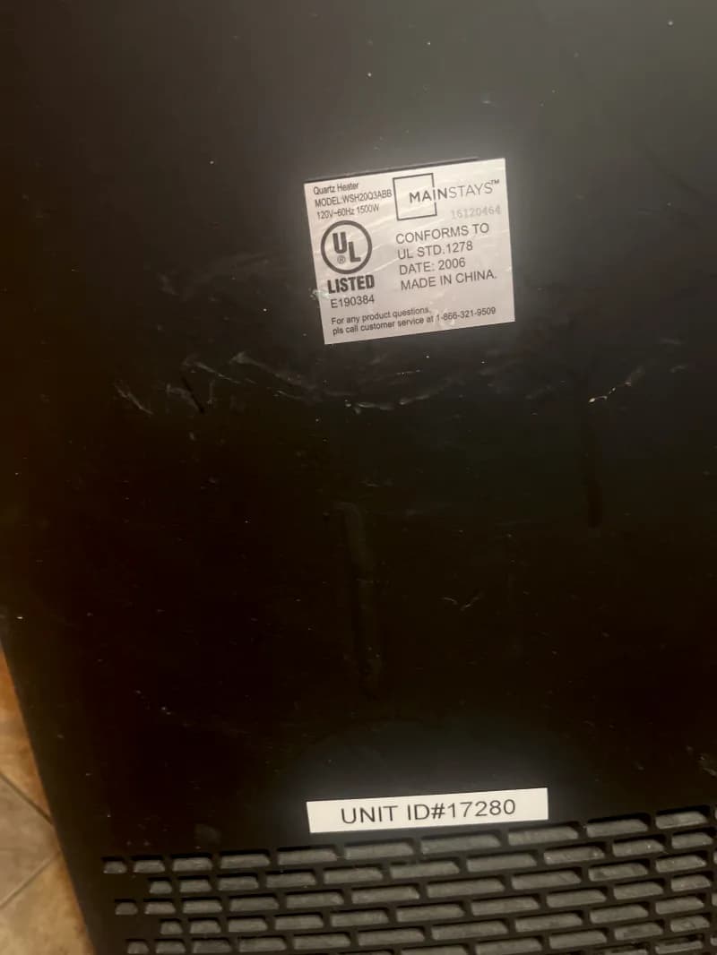 electric heater — photo 3 of 3
