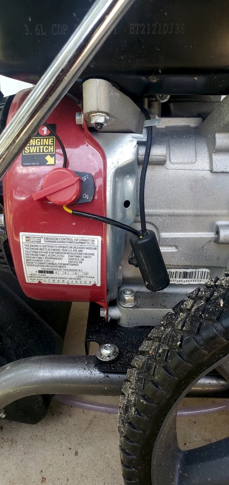 3100 psi Blackmax pressure washer — photo 8 of 9
