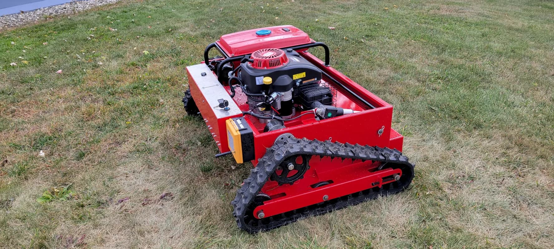 42-in crawler lawn mower/bush hog with tracks — photo 3 of 4