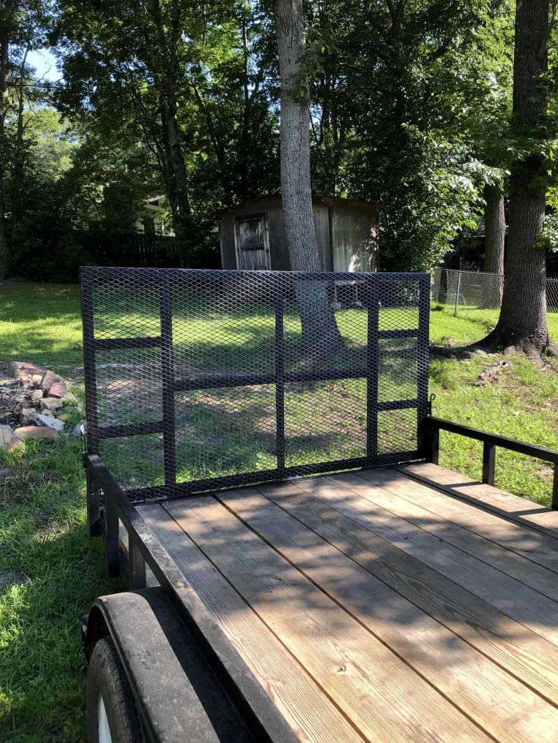 16x7 trailer with ramp — photo 3 of 4