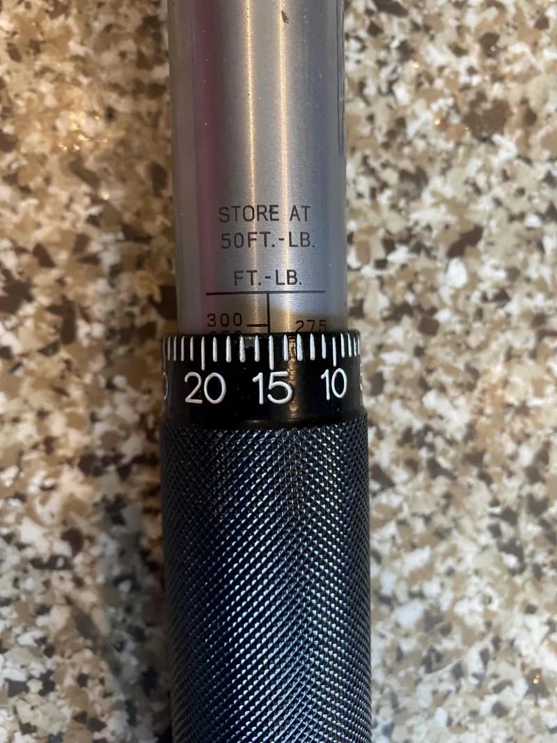 3/4” Drive - 300 ft lb Torque Wrench — photo 3 of 3
