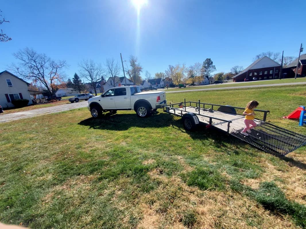 12 ft single axle trailer — photo 3 of 3