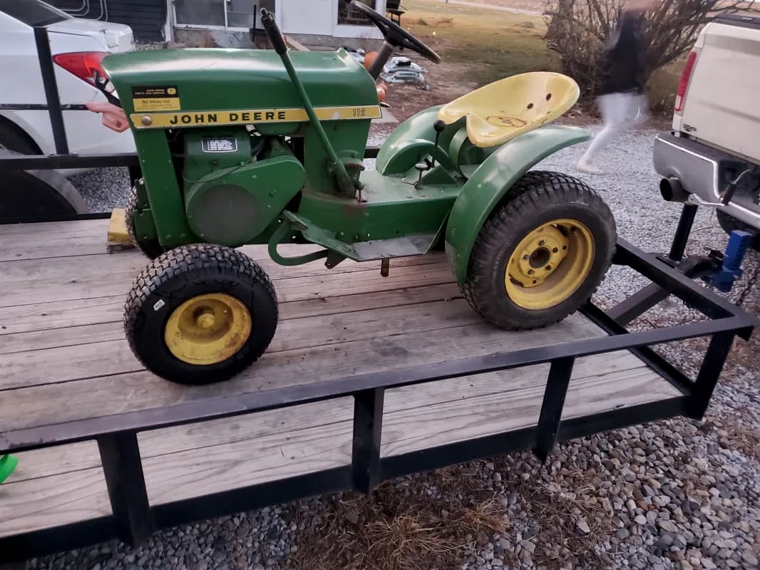 12 ft single axle trailer — photo 2 of 3