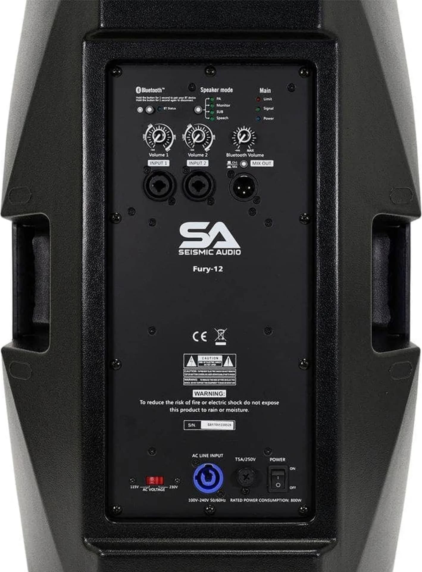 Seismic Audio Apex 12 Subwoofers & Fury 12 Mains — photo 4 of 5