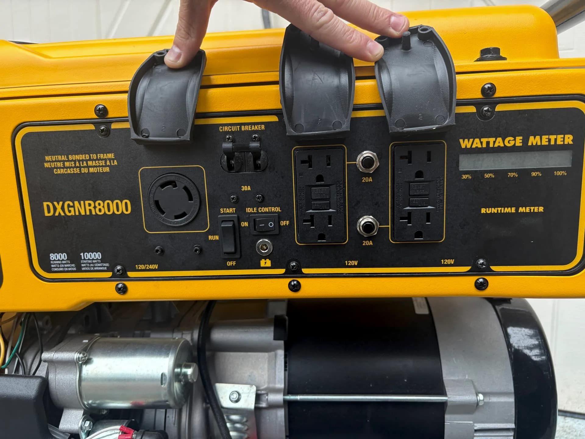 8000 Watt Generator — photo 3 of 3