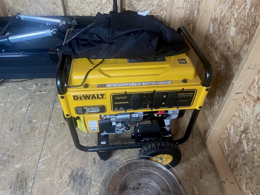 DeWalt 8000-Watt  Gas-Powered Generator GFCI Outlets and CO Protect — photo 3 of 3