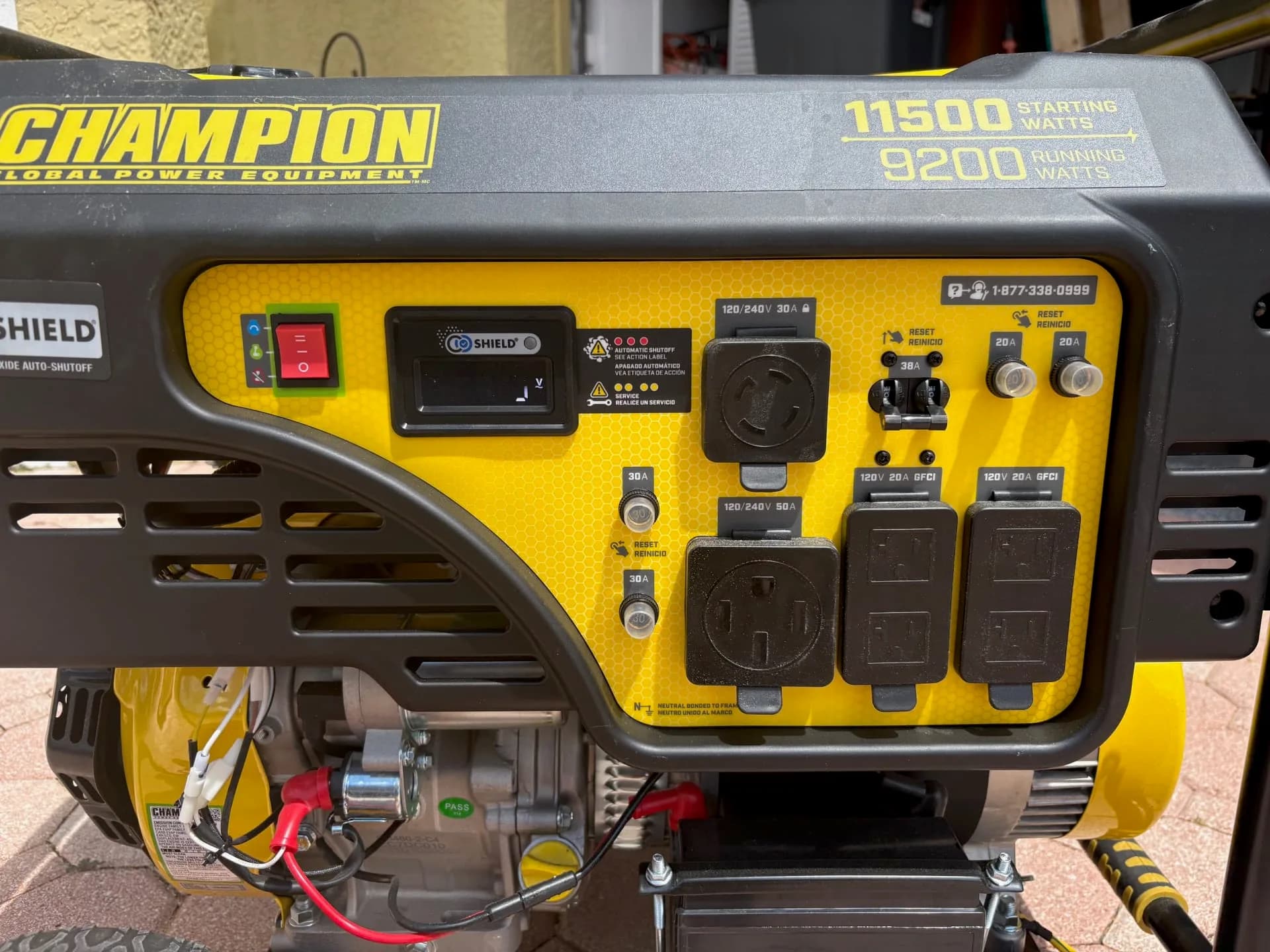 9200w Electric Start Generator — photo 2 of 5