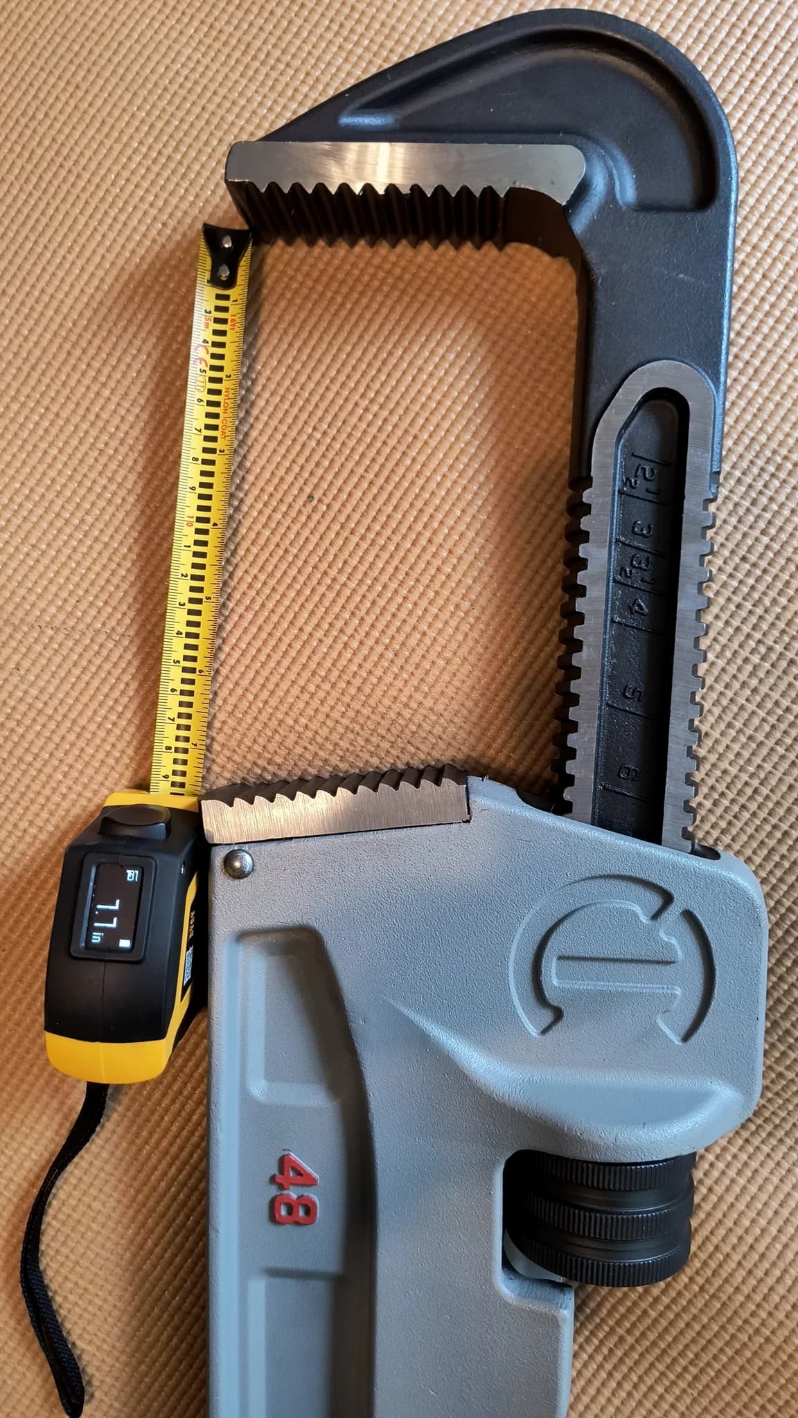 Crescent Aluminum Pipe Wrench 48" — photo 8 of 9