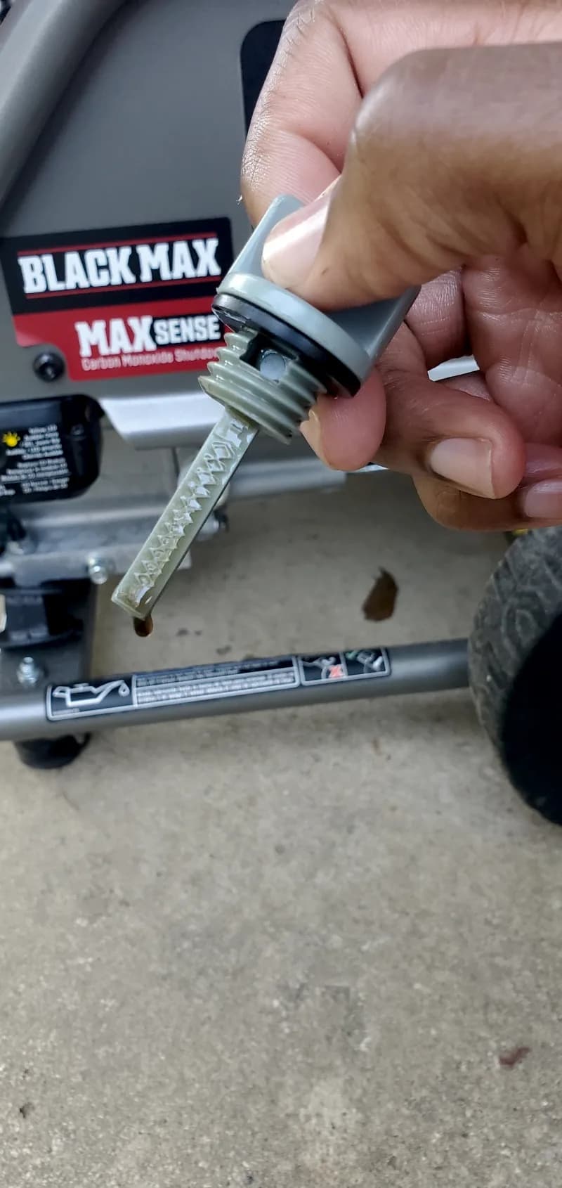 Black Max portable generator — photo 6 of 8
