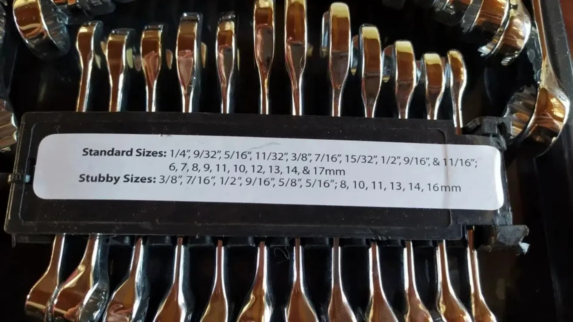 Pittsburgh 32-Piece Combination Wrench Set — photo 2 of 2