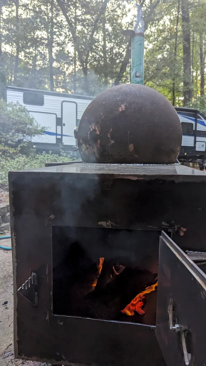 160 gallon smoker/grill — photo 2 of 6
