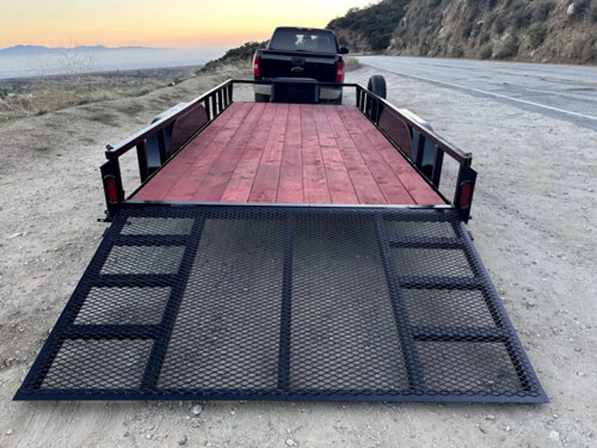 16'x7' Tandem Axle Utility Trailer — photo 3 of 6