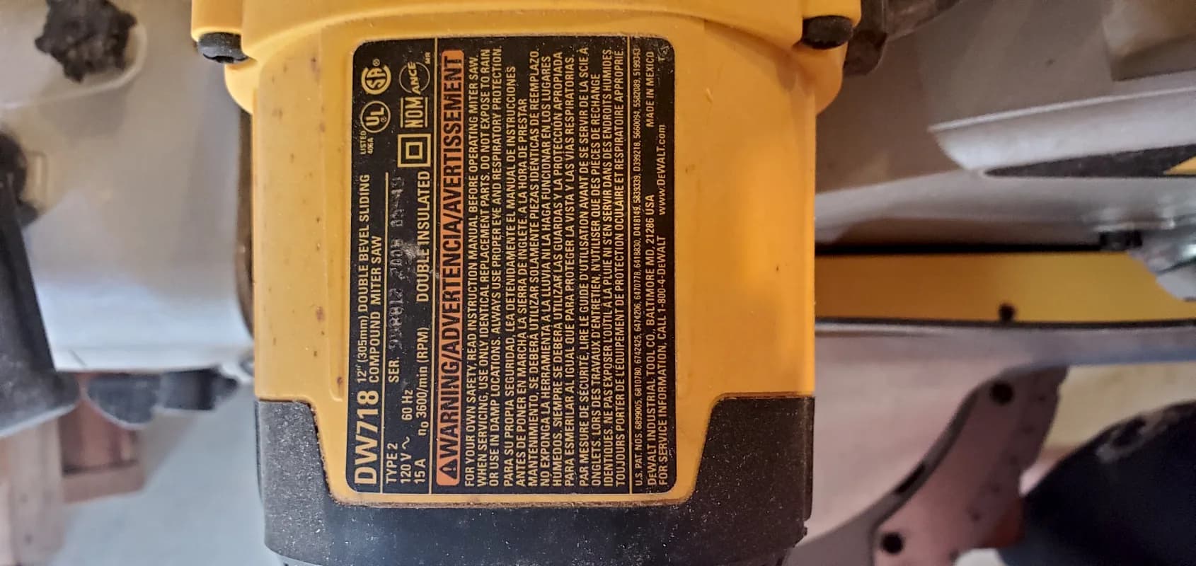 12" Sliding Compound Miter Saw — photo 2 of 3