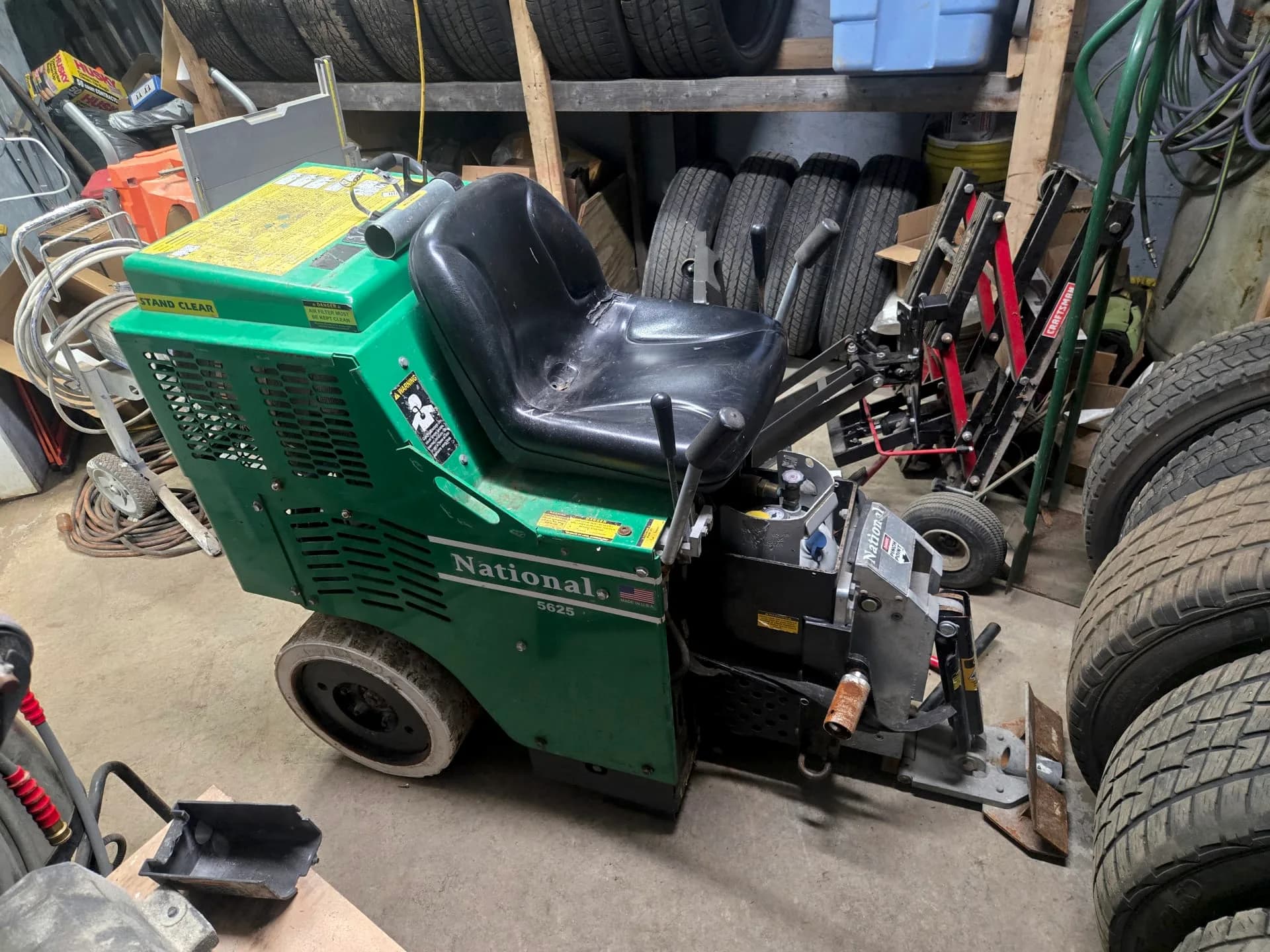 Propane Powered Ride-On Floor Scraper — photo 2 of 2