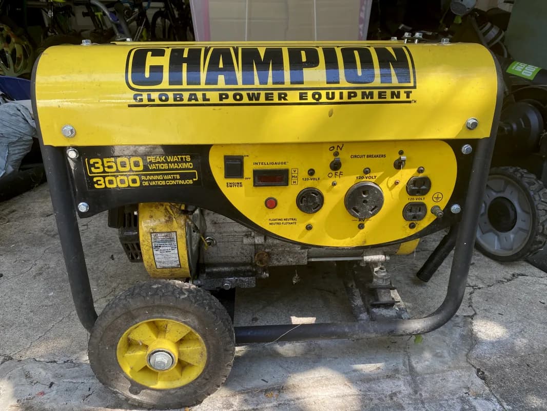 Champion 3500 Generator — photo 3 of 3