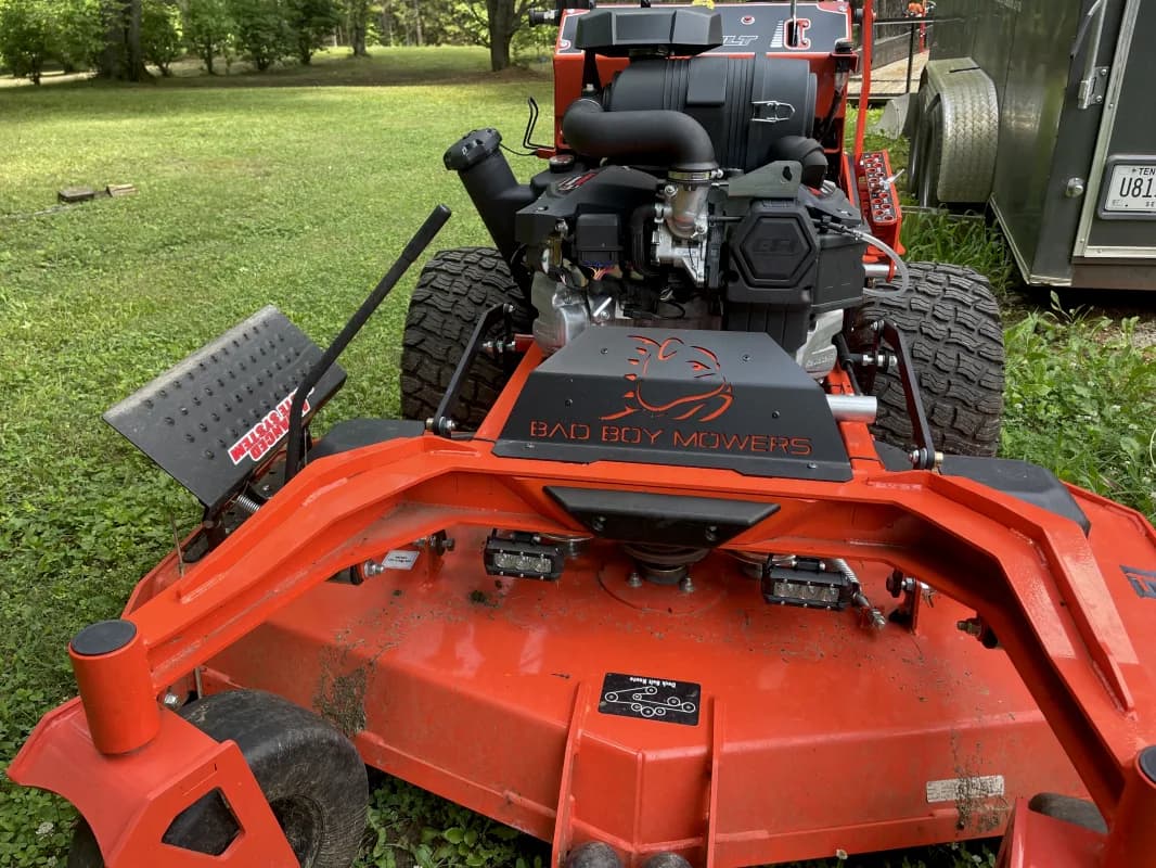 bad boy stand on mower — photo 2 of 3