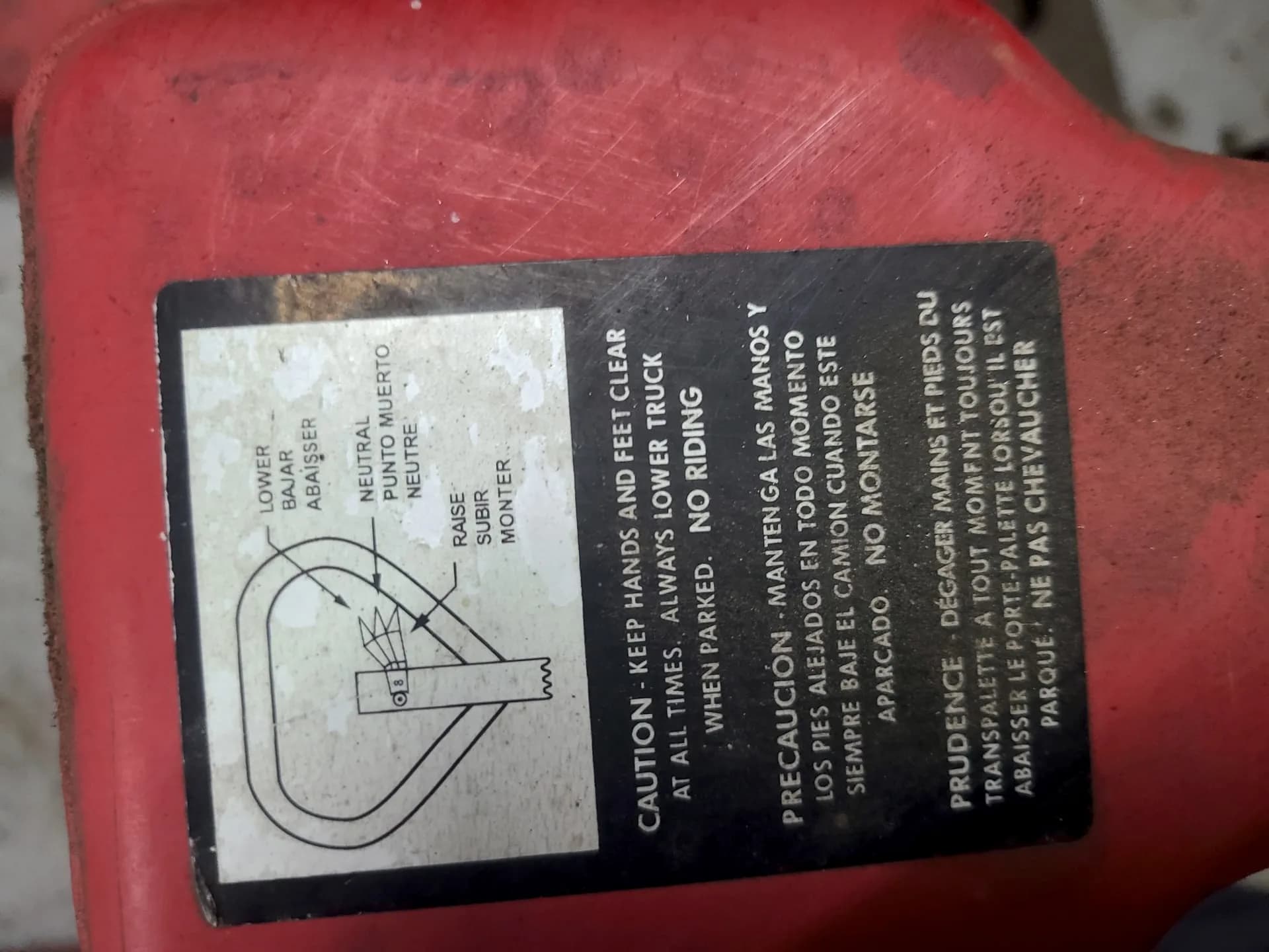 5500lb Pallet Jack — photo 4 of 5