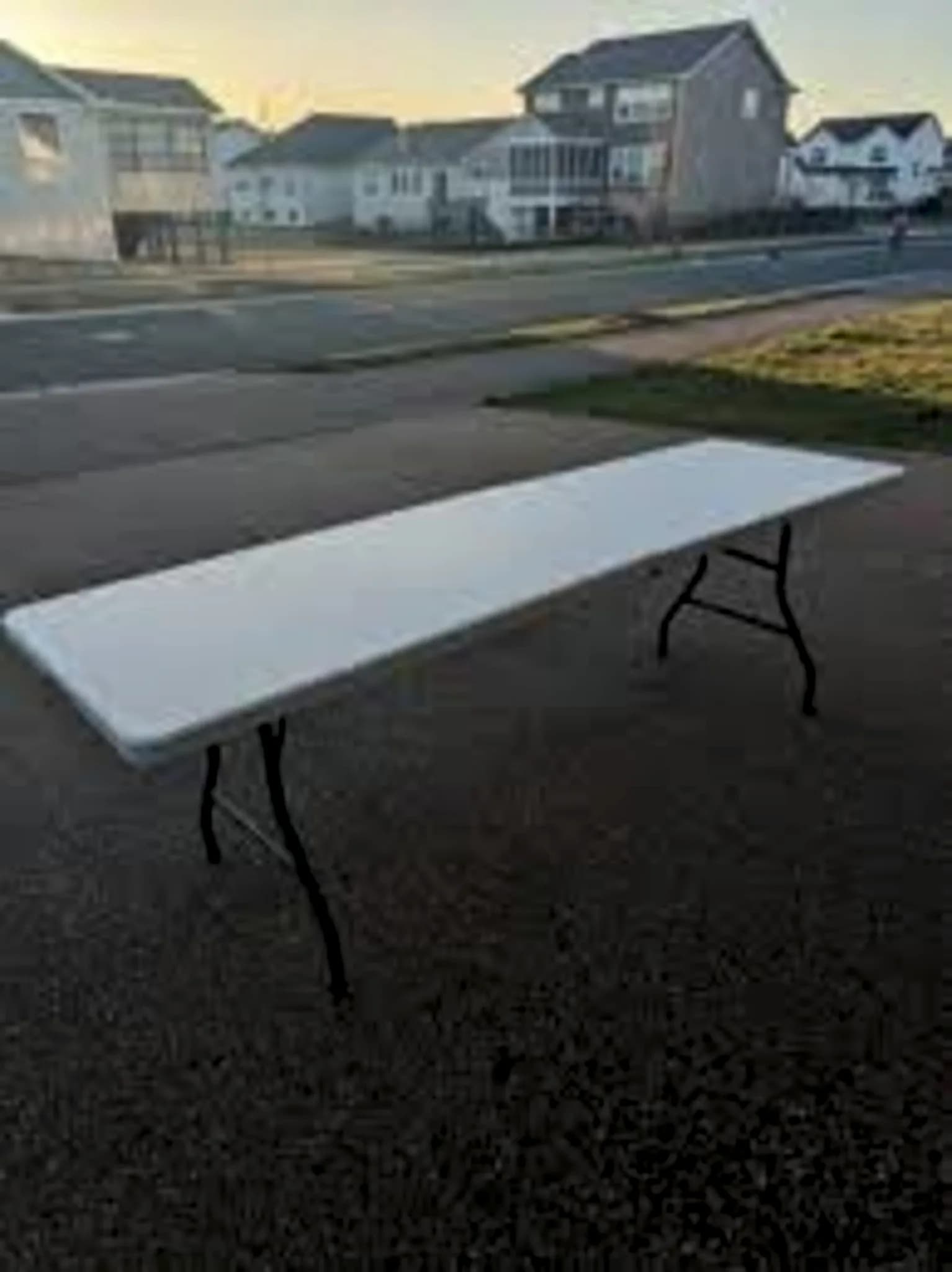 Simple 8' Folding Table — photo 2 of 3