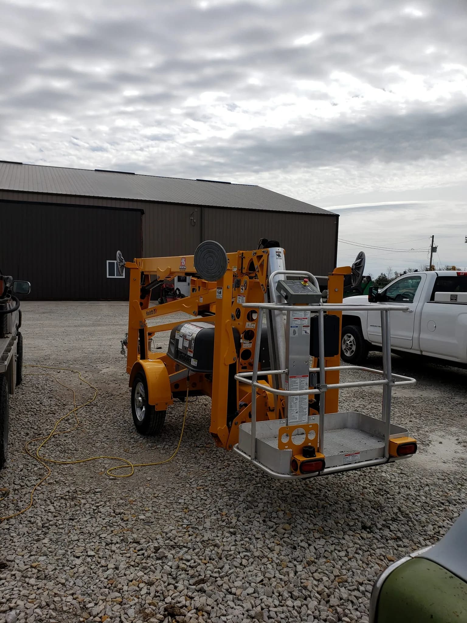 45' Towable Boom Lift - #2 — photo 2 of 5