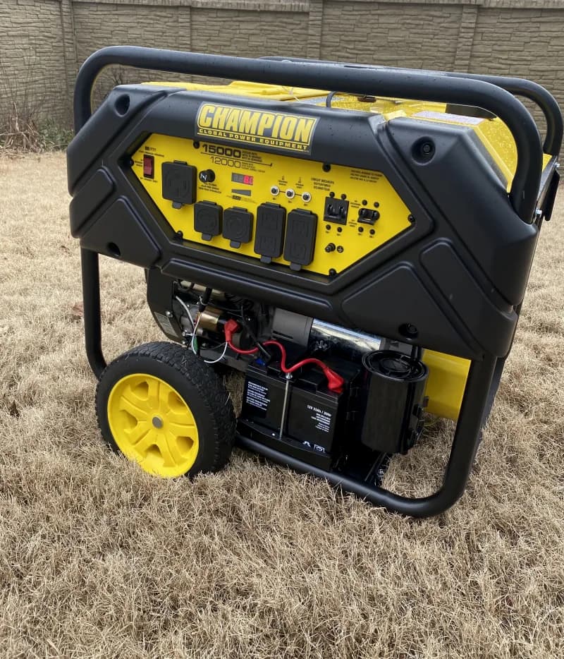 Champion Generator15,000-Watt/12,000-Watt Electric Start Gas — photo 3 of 3