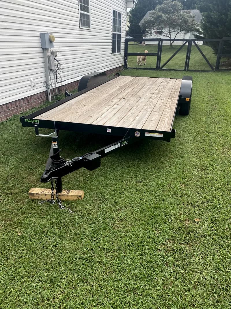18’ Flat bed trailer — photo 2 of 3