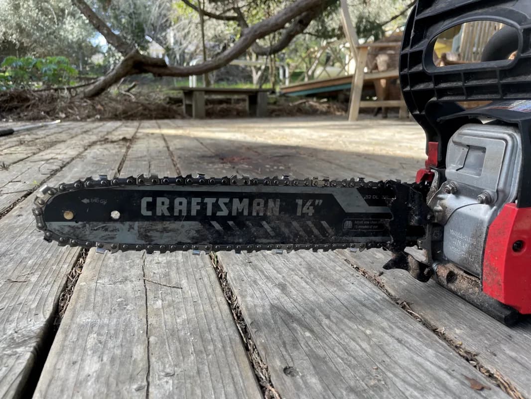 14-inch Gas Chainsaw, 42cc — photo 5 of 8