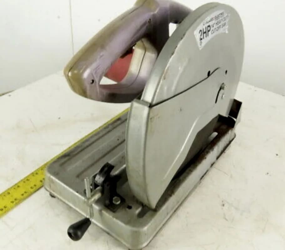 14 Abrasive cut-off chop saw — photo 2 of 3