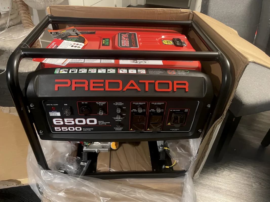 6500 watt Predator Generator — photo 3 of 3