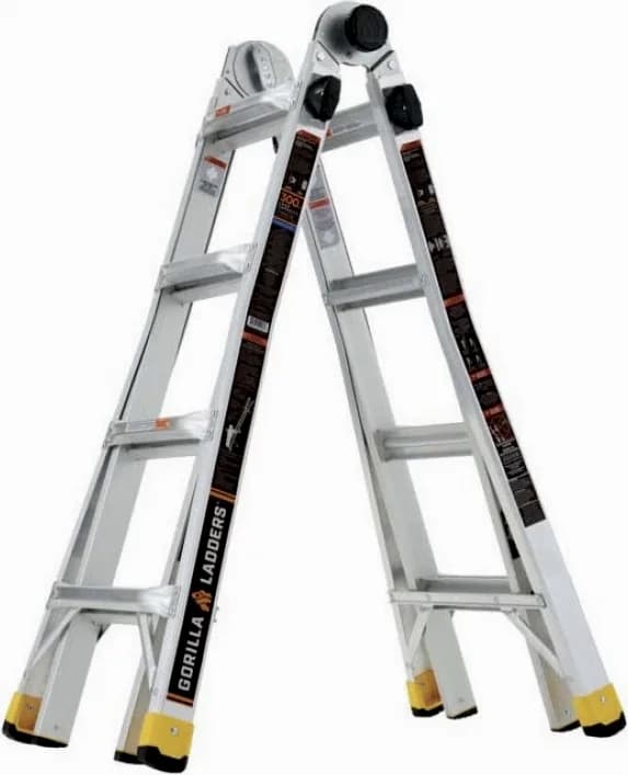 18 ft. Reach MPXA Aluminum Multi-Position Ladder — photo 5 of 5