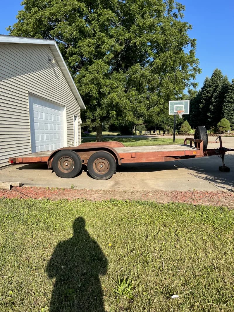 16’ Flat Bed Car Trailer — photo 4 of 4