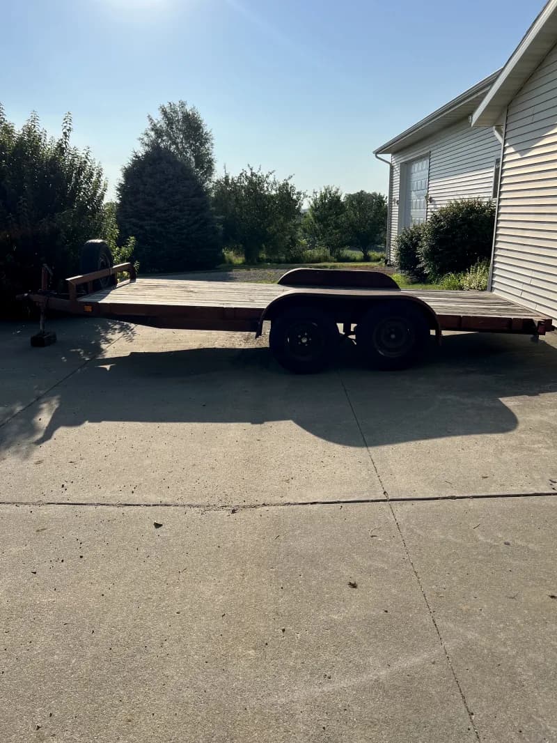 16’ Flat Bed Car Trailer — photo 3 of 4