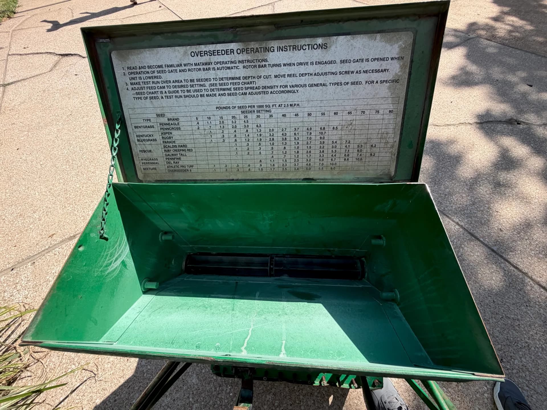 Ryan Mataway Overseeder — photo 4 of 14
