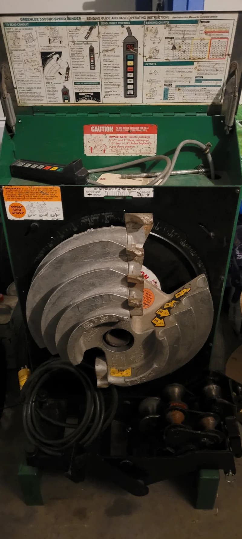 Greenlee 555SBC Speed Bender — photo 3 of 4