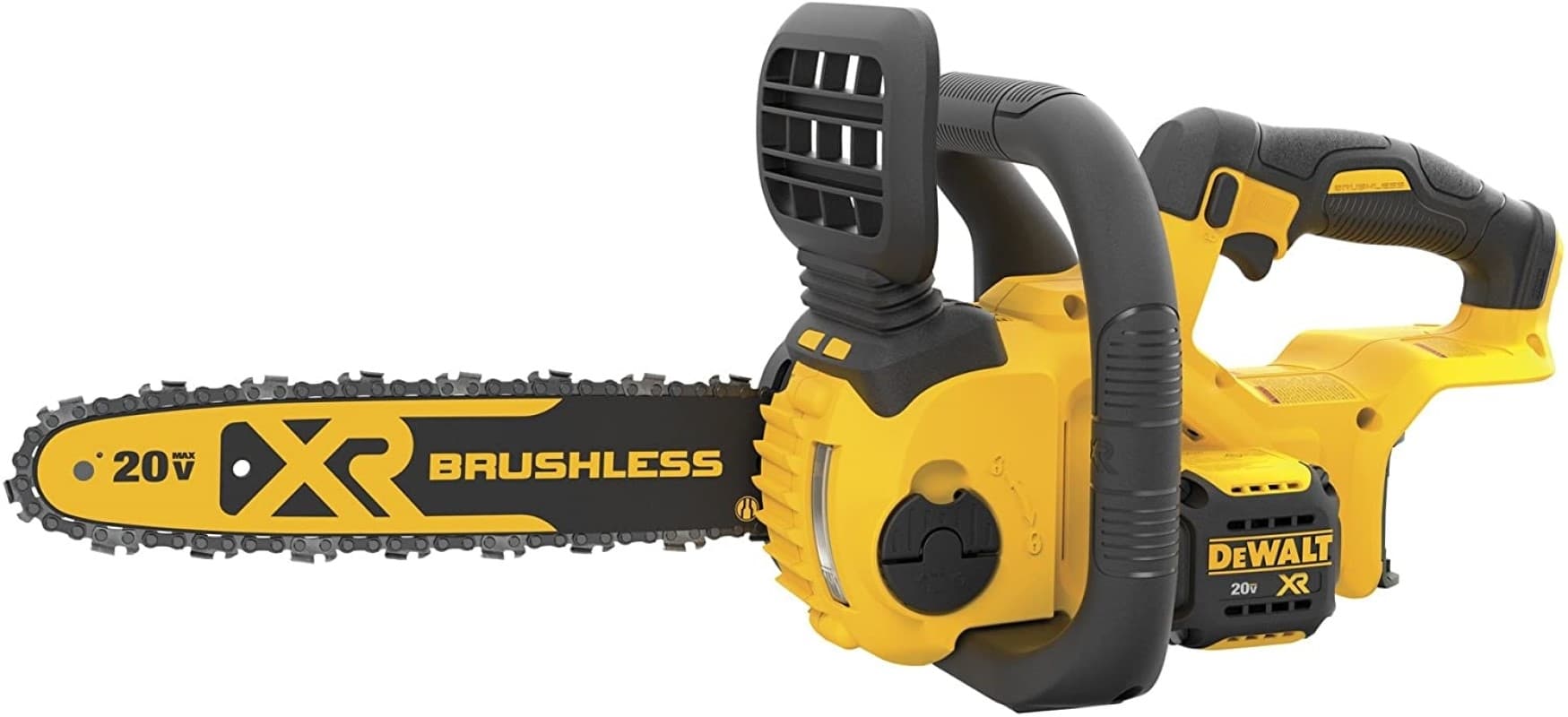 Dewalt 20V Max XR Chainsaw (Electric 12" Brushless - comes w/ extra batteries)