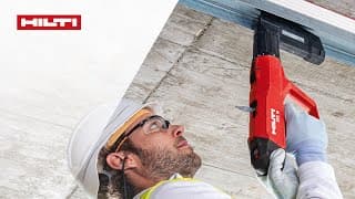 HOW TO: Set up your Hilti DX 6 Direct Fastener