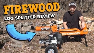 SuperHandy 20-Ton Gas Log Splitter Review: Power, Performance &amp; Real-World Testing!