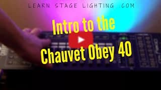 Introduction to the Chauvet Obey 40
