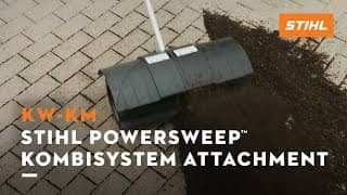 KW-KM STIHL PowerSweep™ KombiSystem Attachment | STIHL