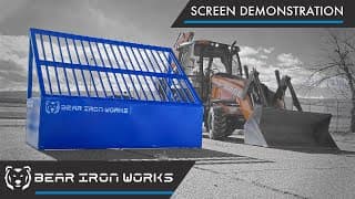 Screen Topsoil With a Grizzly Rock Screen