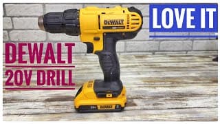 REVIEW DEWALT 20V Max 1/2&quot; Cordless Drill / Driver DCD771 HOW TO USE IT