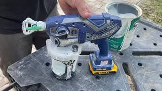 Review &amp; Mini Tutorial for Graco Cordless Paint Sprayer