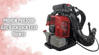 PRORUN PBB3000 Review | 79.9cc Monster Leaf Blower with 250 MPH Power!