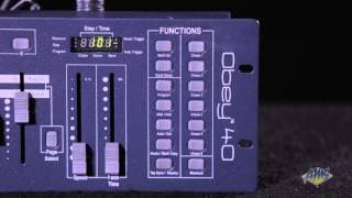 Chauvet DJ Obey 40 DMX Lighting Controller - Chauvet Obey 40
