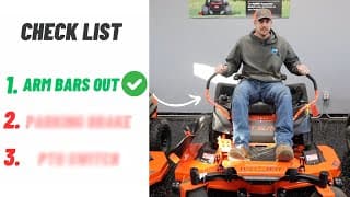 How to Start a Zero Turn Lawn Mower (Any Brand)