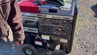 Kohler Multiplex 9600RS Generator, Compressor, Welder
