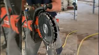 ⚡️Husqvarna Cut-N-BREAK in action💪😎 ⚡️Maximum cutting depth - 430 mm 👍