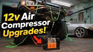 12 Volt Air Compressor Mods That Actually Make a Difference | Dual Cylinder BEAST 