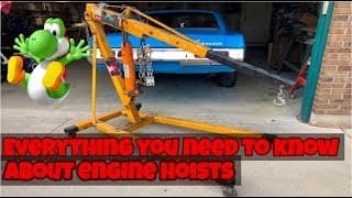 How To Use An Engine Hoist