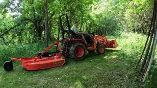 Land pride rcr1248 rotary cutter 48 inch brush hog