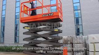 Hydraulic Mobile Scissor Lift Platform Electric Man Lift Table Platform 8m Lift Scissor